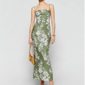 Reformation Frankie Linen Dress